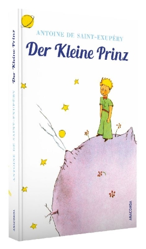 Buchcover und Innenansicht für das Buch: Der Kleine Prinz (Mit den farbigen Zeichnungen des Verfassers)