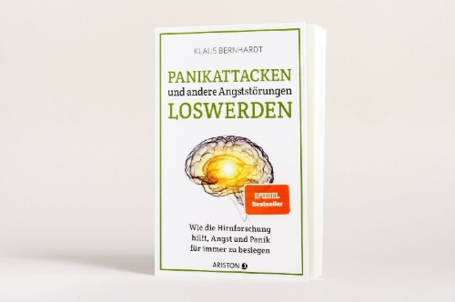 Buchcover und Innenansicht für das Buch: Panikattacken und andere Angststörungen loswerden
