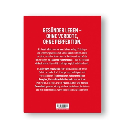 Buchcover und Innenansicht für das Buch: Jeder kann es schaffen