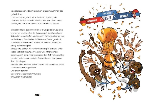 Buchcover und Innenansicht für das Buch: Wir Jungs vom Prinzenpark
