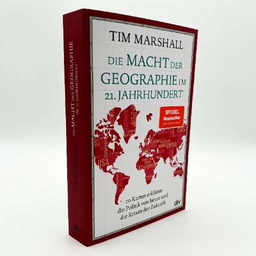 Buchcover und Innenansicht für das Buch: Die Macht der Geographie im 21. Jahrhundert