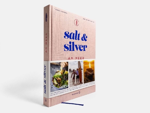 Buchcover und Innenansicht für das Buch: Salt and Silver am Meer