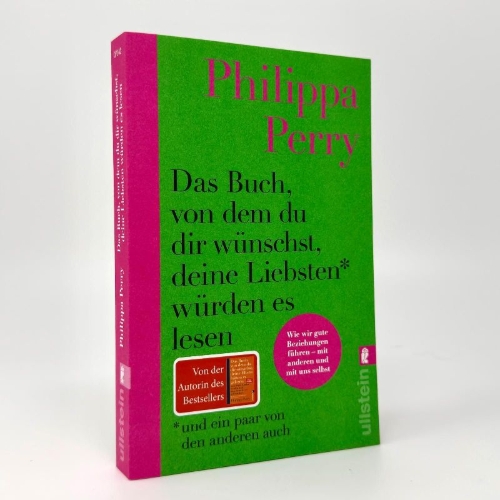 Buchcover und Innenansicht für das Buch: The Book You Want Everyone You Love* To Read *(and maybe a few you don't)