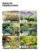 Buchcover und Innenansicht für das Buch: Das große Gartenjahr-Buch