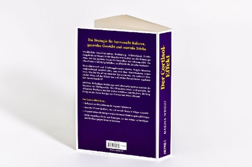Buchcover und Innenansicht für das Buch: The Cortisol Reset Plan