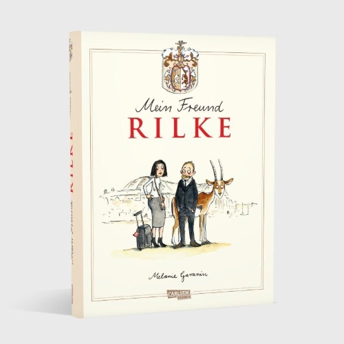 Buchcover und Innenansicht für das Buch: Mein Freund Rilke