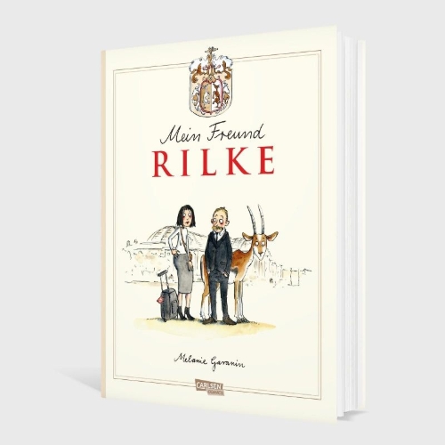 Buchcover und Innenansicht für das Buch: Mein Freund Rilke