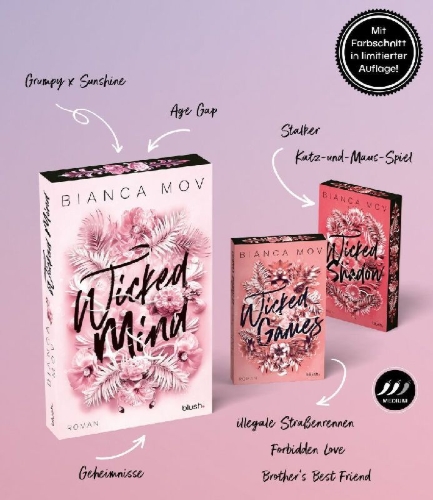 Buchcover und Innenansicht für das Buch: Wicked Shadow