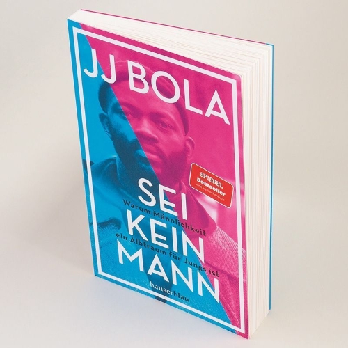 Buchcover und Innenansicht für das Buch: Mask Off: Masculinity Redefined