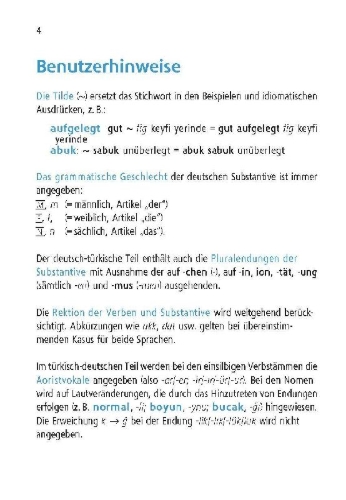Buchcover und Innenansicht für das Buch: Langenscheidt Universal-Wörterbuch Türkisch