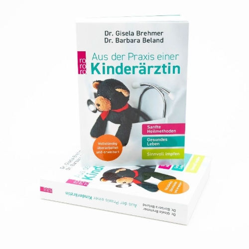Buchcover und Innenansicht für das Buch: Aus der Praxis einer Kinderärztin