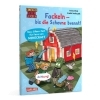 Buchcover und Innenansicht für das Buch: Minecraft Silben-Geschichten: Fackeln - bis die Scheune brennt!