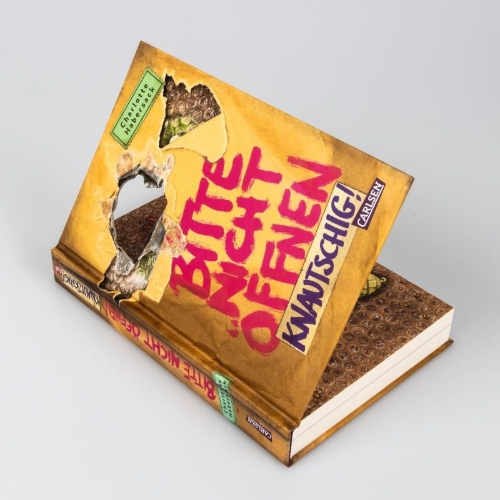 Buchcover und Innenansicht für das Buch: Bitte nicht öffnen 9: Knautschig!