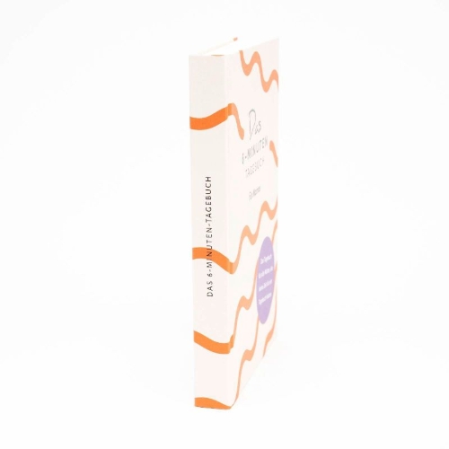 Buchcover und Innenansicht für das Buch: Das  6-Minuten-Tagebuch für Mamas