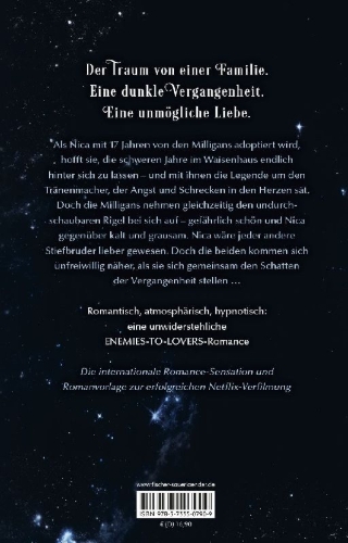 Buchcover und Innenansicht für das Buch: Fabbricante di Lacrime