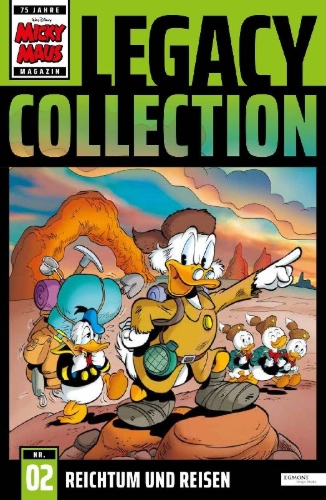 Buchcover und Innenansicht für das Buch: Micky Maus Legacy Collection 02