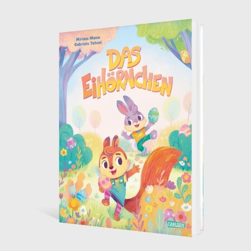 Buchcover und Innenansicht für das Buch: Das EiHörnchen