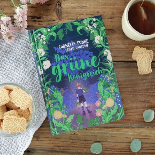 Buchcover und Innenansicht für das Buch: Das grüne Königreich