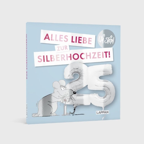 Buchcover und Innenansicht für das Buch: Uli Stein für Verliebte: Silberhochzeit