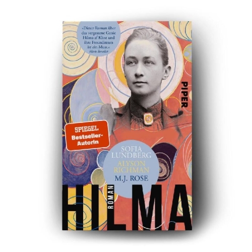 Buchcover und Innenansicht für das Buch: The Friday Night Club: A Novel of Artist Hilma AF Klint and Her Creative Circle