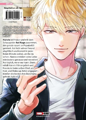 Buchcover und Innenansicht für das Buch: Warte, ich liebe dich 01