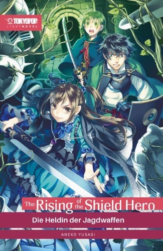Buchcover und Innenansicht für das Buch: The Rising of the Shield Hero Light Novel 08