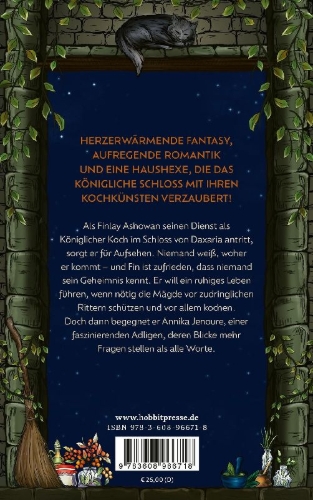 Buchcover und Innenansicht für das Buch: The House Witch