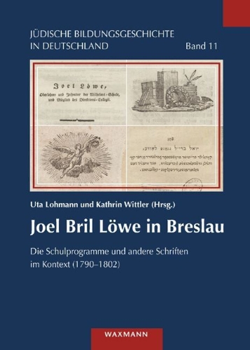 Buchcover und Innenansicht für das Buch: Joel Bril Löwe in Breslau