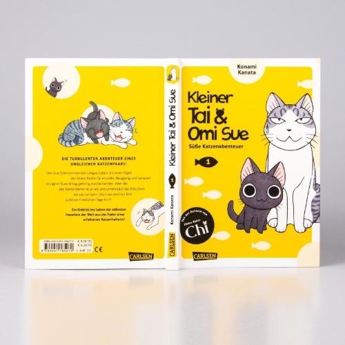 Buchcover und Innenansicht für das Buch: Sue to Tai-chan