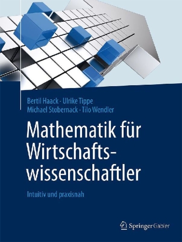 Buchcover und Innenansicht für das Buch: Mathematik für Wirtschaftswissenschaftler