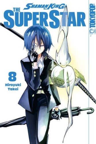 Buchcover und Innenansicht für das Buch: Shaman King - The Super Star 08