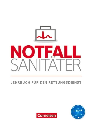 Buchcover und Innenansicht für das Buch: Notfallsanitäter - Rettungsdienst