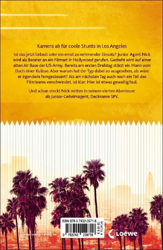 Buchcover und Innenansicht für das Buch: SPY (Band 4) - L.A. Action