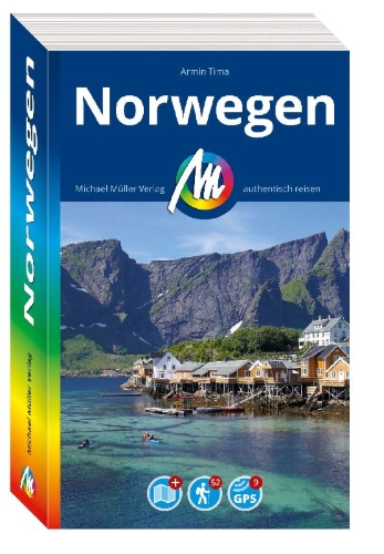 Buchcover und Innenansicht für das Buch: MICHAEL MÜLLER Reiseführer Norwegen