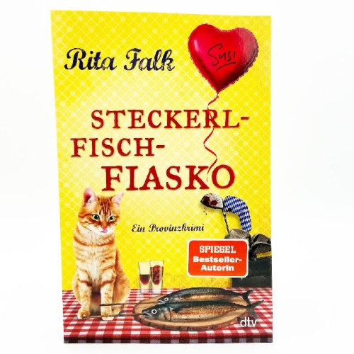 Buchcover und Innenansicht für das Buch: Steckerlfischfiasko