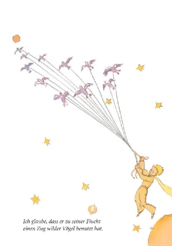 Buchcover und Innenansicht für das Buch: Der Kleine Prinz