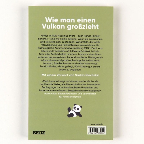 Buchcover und Innenansicht für das Buch: Mein einzigartiges Pandakind