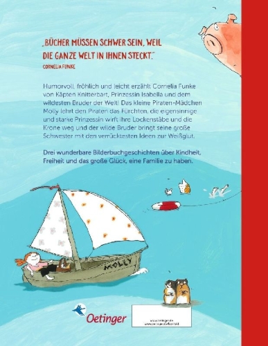 Buchcover und Innenansicht für das Buch: Cornelia Funke. Ihre schönsten Bilderbuchgeschichten