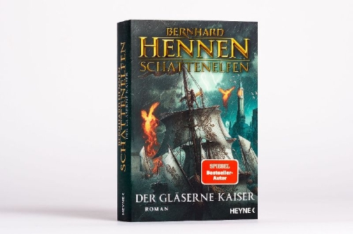 Buchcover und Innenansicht für das Buch: Schattenelfen - Der Gläserne Kaiser