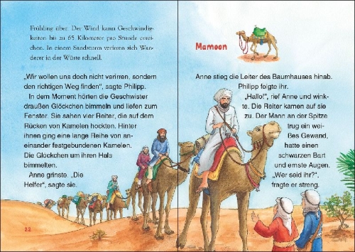Buchcover und Innenansicht für das Buch: Seasons of the Sandstorm