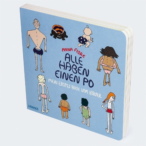 Buchcover und Innenansicht für das Buch: Alle har en bakside