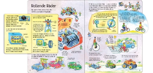 Buchcover und Innenansicht für das Buch: Ich weiß mehr! Technik bewegt die Welt