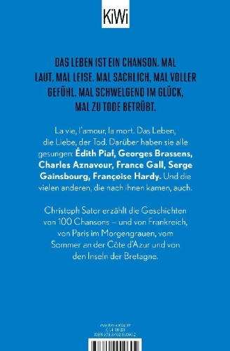 Buchcover und Innenansicht für das Buch: La vie en rose