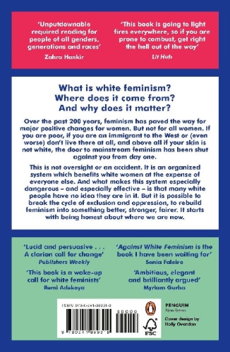 Buchcover und Innenansicht für das Buch: Against White Feminism