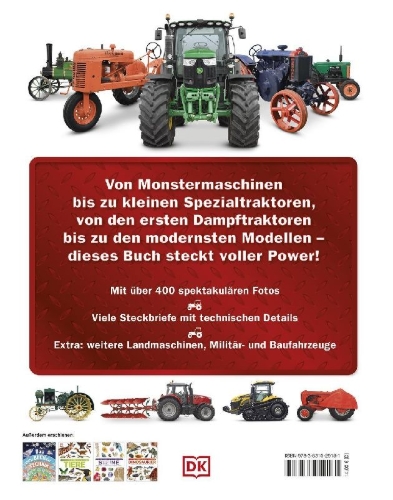 Buchcover und Innenansicht für das Buch: Traktor Total