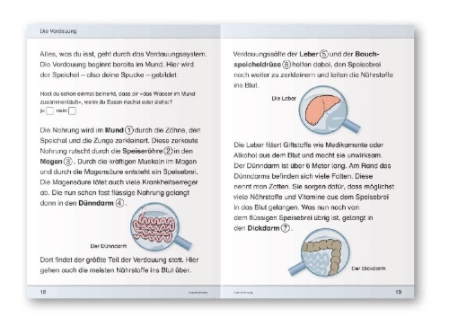 Buchcover und Innenansicht für das Buch: Ich kenne meinen Körper - 3 Hefte im Kombi