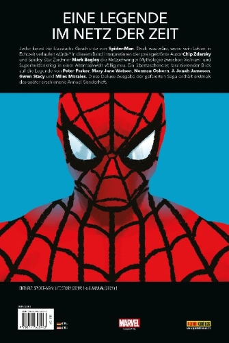 Buchcover und Innenansicht für das Buch: Spieder-Man: Life Story (2019) 1-6; Spider-Man: Life Story Annual (2021) 1