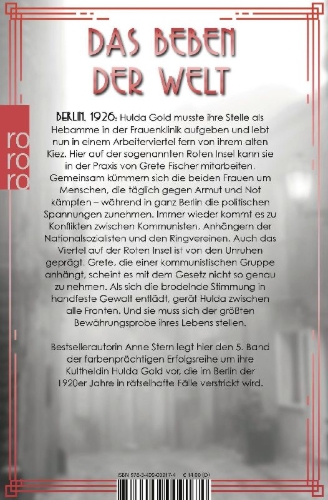 Buchcover und Innenansicht für das Buch: Fräulein Gold: Die Rote Insel