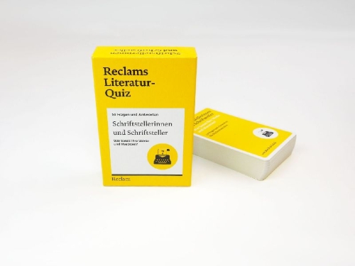 Buchcover und Innenansicht für das Buch: Schriftstellerinnen und Schriftsteller. Wer kennt ihre Werke und Marotten? 50 Fragen und Antworten für Büchermenschen