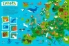 Buchcover und Innenansicht für das Buch: Mein kunterbunter Tieratlas